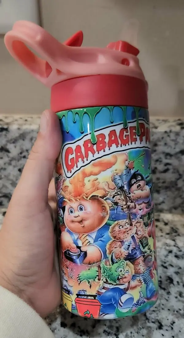 12 Oz Garbage Pail Kids Water Bottle