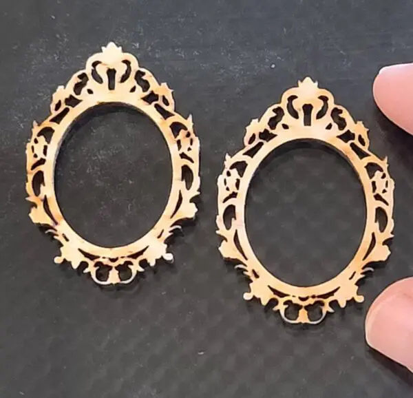 Wooden Oval Frames