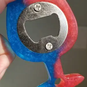 Team Color Resin Bottle Opener