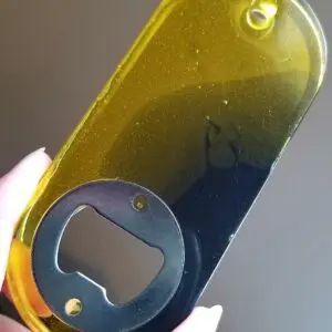 Team Color Resin Bottle Opener