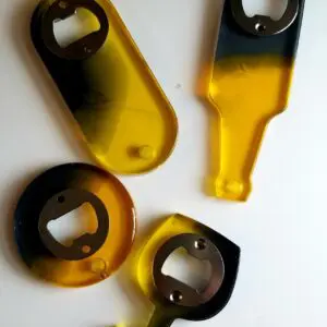 Team Color Resin Bottle Opener