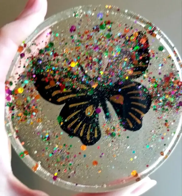 Butterfly Drink Coasters Set