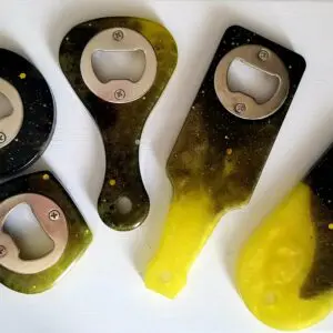 Team Color Resin Bottle Opener