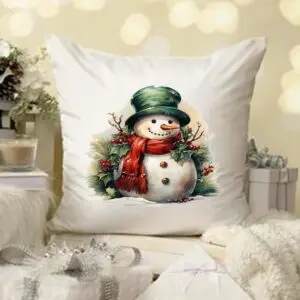 Vintage Snowmen Pillow Covers