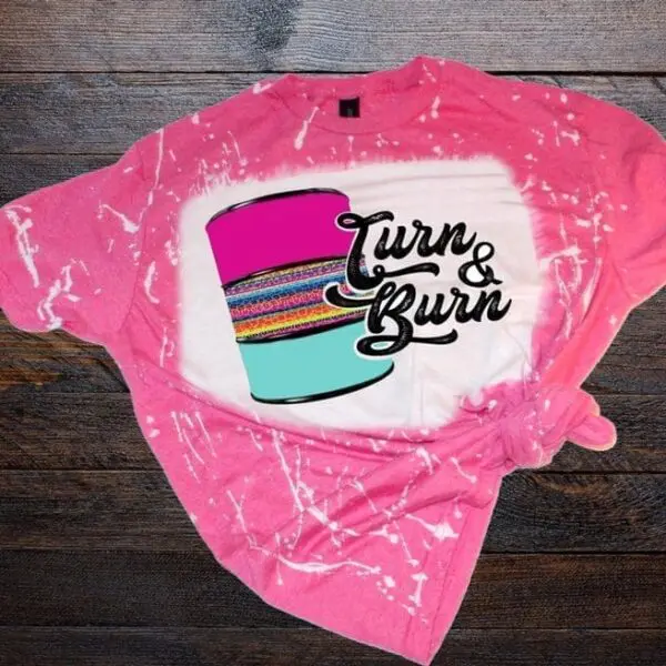 Burn Barrel Racer Tshirt