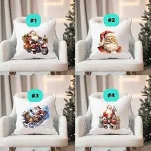 Santa Pillow Covers