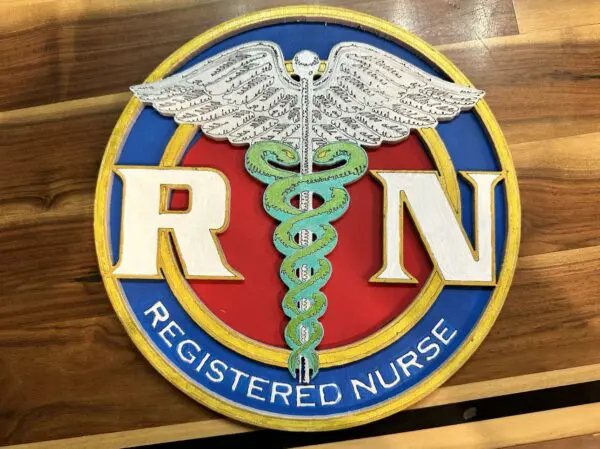 Rn Door Sign