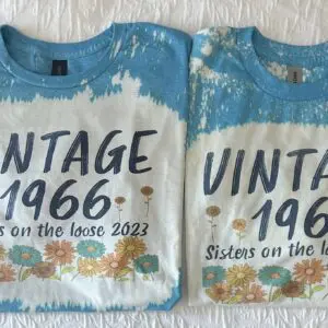 Vintage 1966 Sisters On The Loose 2023 T-Shirt