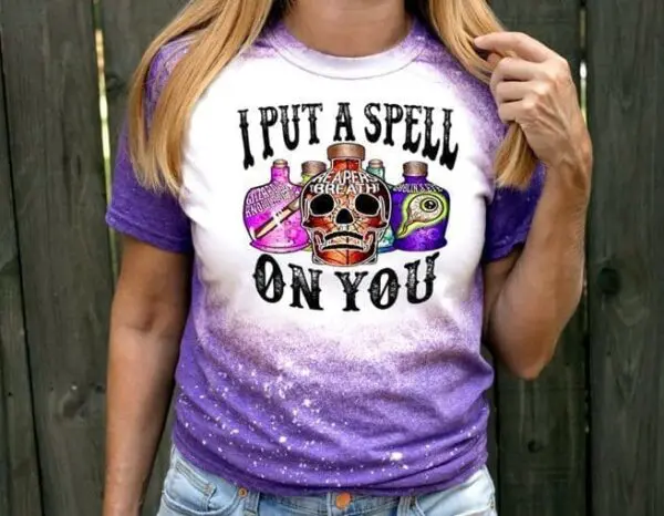 I Put A Spell On You T-Shirt For Halloween