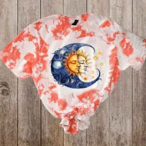 Boho Sun Moon And Stars Tshirt