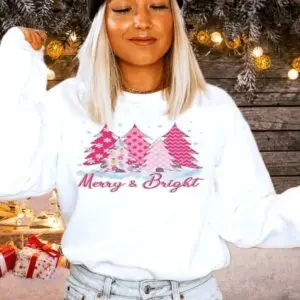 Merry and Bright Christmas Sweatshirt