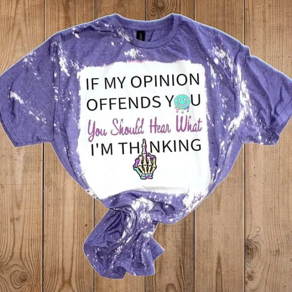 If My Opinion Offends You