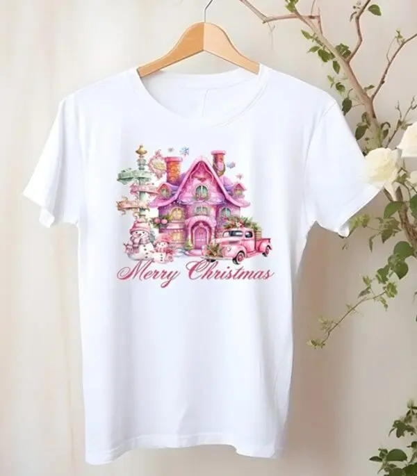 Pretty Merry Christmas T-Shirt