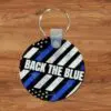 Back The Blue Keyring