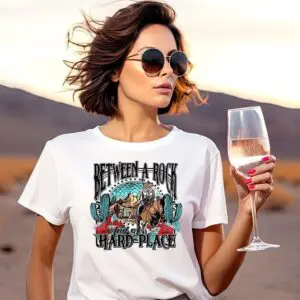 Between A Rock And A Hard Place Tee