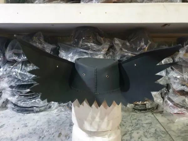 Bloodborne Hunter Black Leather Hat