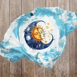 Boho Sun Moon and Stars Tshirt