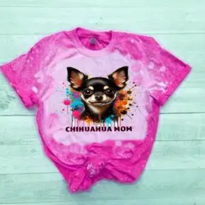 Chihuahua Mom T-Shirt - Petite Paws, Big Love!