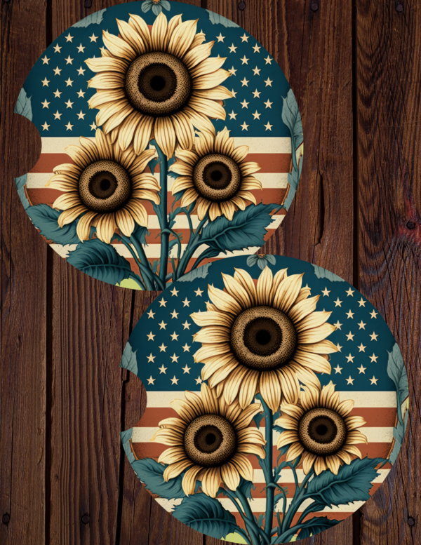 Sunflowers Over American