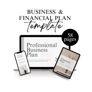 Effective Business and Financial Plan Template for 2024