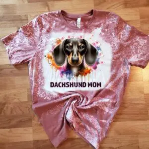 Dachshund Mom Custom T-Shirt