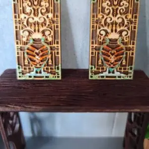 Intricate Dollhouse Wooden Wall Plaques