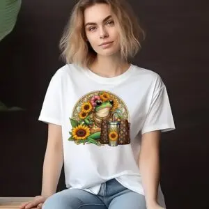 Frog Couture Sunflower T-Shirt