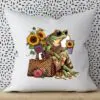 Frog Elegance Accent Pillow