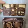 Gorgeous Dollhouse Miniature Barnyard Farmhouse Picture Set