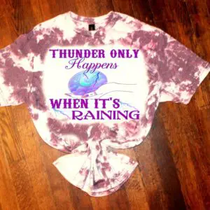 Thunder Only Happens When Its Raining Tshirt