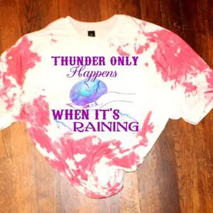 Thunder Only Happens When Its Raining Tshirt