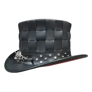 The Lion King El Dorado Black Leather Top Hat