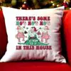 &Quot;There'S Some Ho'S Ho'S Ho'S In This House&Quot; Accent Pillow Cover