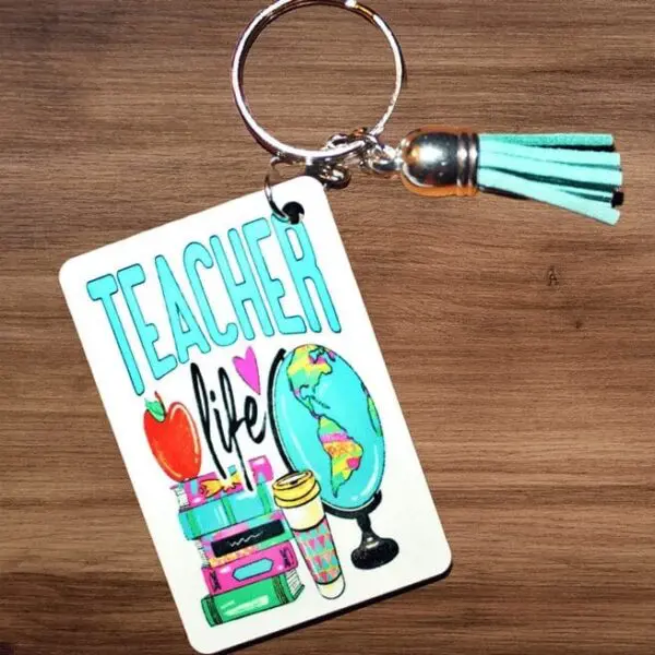 Teacher Life Keychain