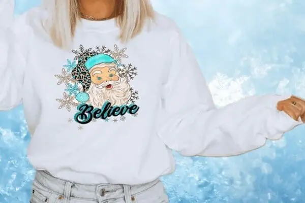 Cute Santa Sweatshirt