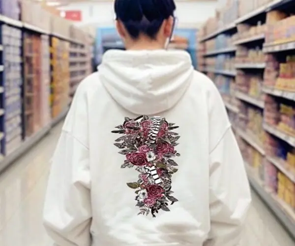 Beautiful Crazy Hoodie With Printed Front