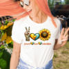 Peace Love Sunshine Positivity Tee