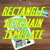 Rectangle Keyring Template