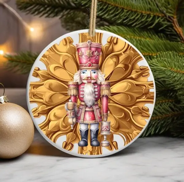 Nutcracker Christmas Ornament