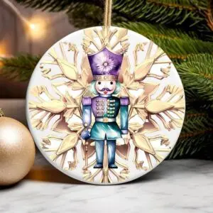 Nutcracker Christmas Ornament