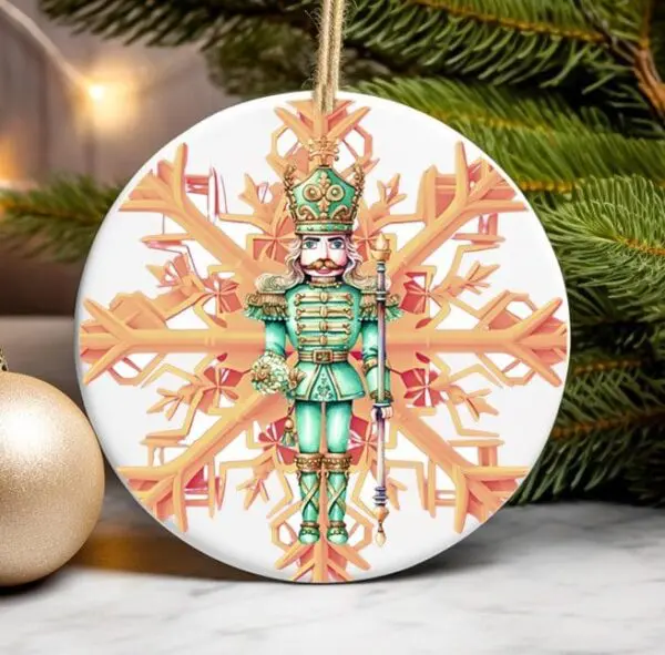 Nutcracker Christmas Ornament