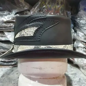 The Storm 2 Leather Top Hat