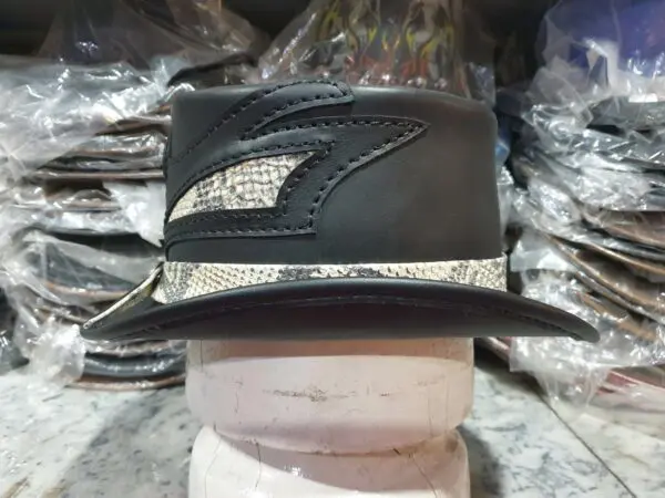 The Storm 2 Leather Top Hat