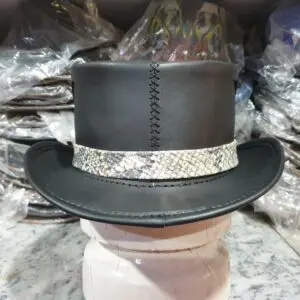 The Storm 2 Leather Top Hat