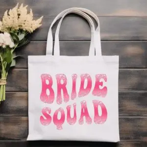 Bride Squad Tote Bags