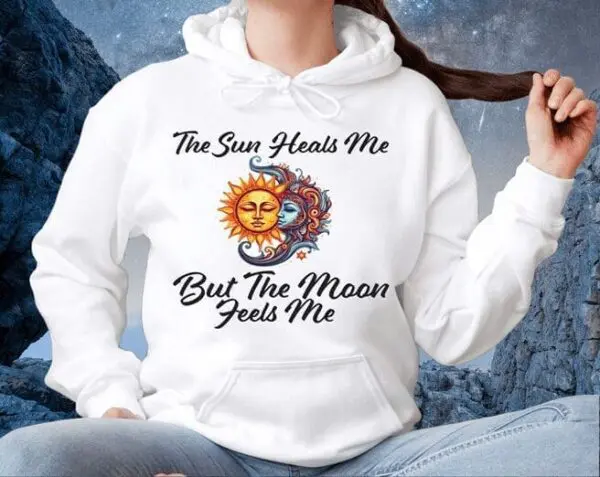 Boho Sun And Moon Hoodie