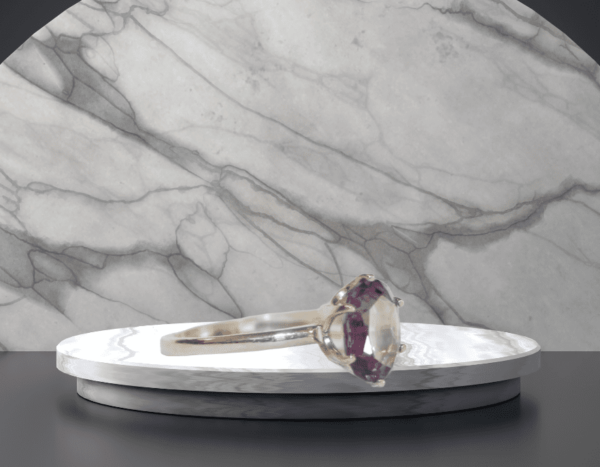 Amethyst Oval Gemstone Ring