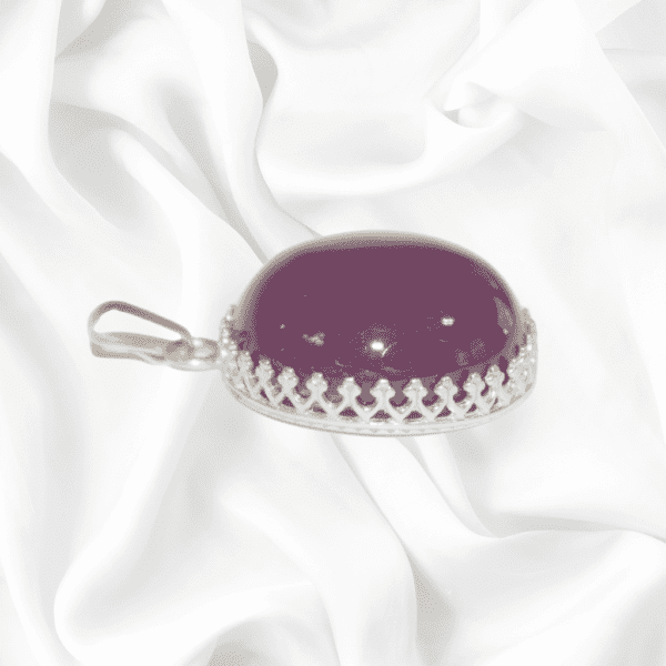 Purple Agate Pendant