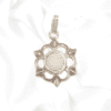 Sterling Silver Flower Pendant