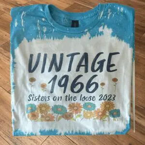 Vintage 1966 Sisters On The Loose 2023 T-Shirt